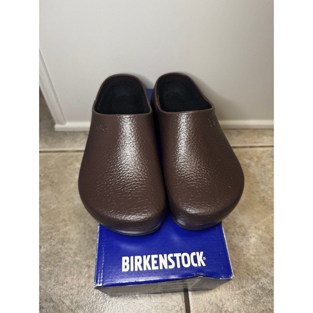 Birkenstock Super Birki Clogs Brown Waterproof Slip Resistant Size 36 EU 5 US